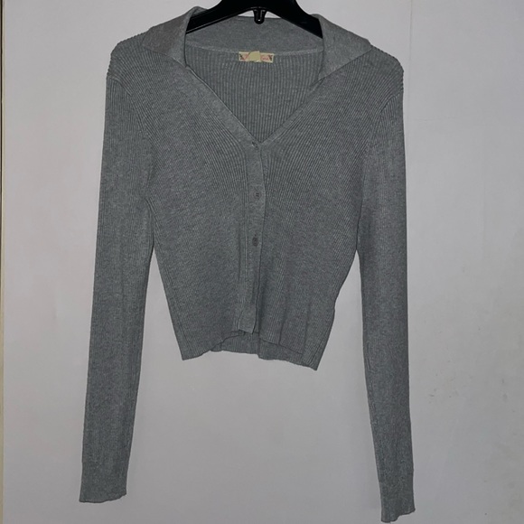Button up sweater long sleeve - Picture 1 of 3